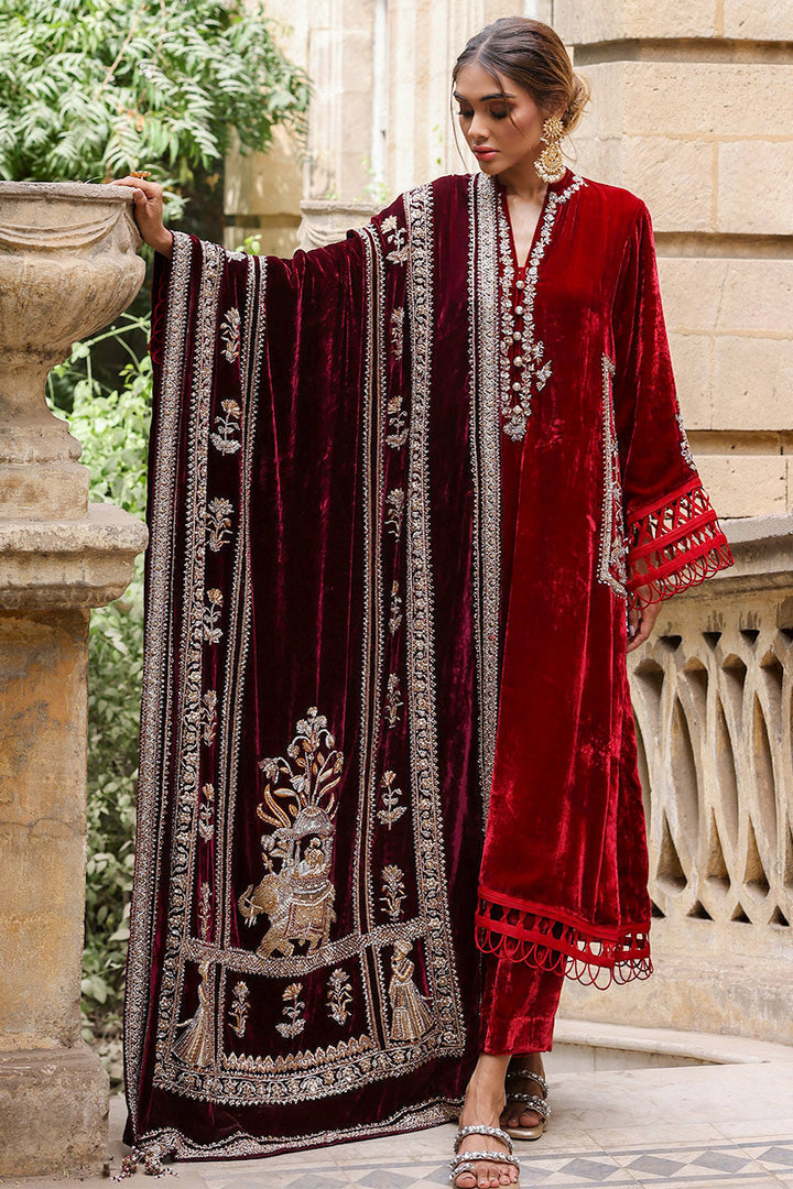 Red-Kurta And Pant