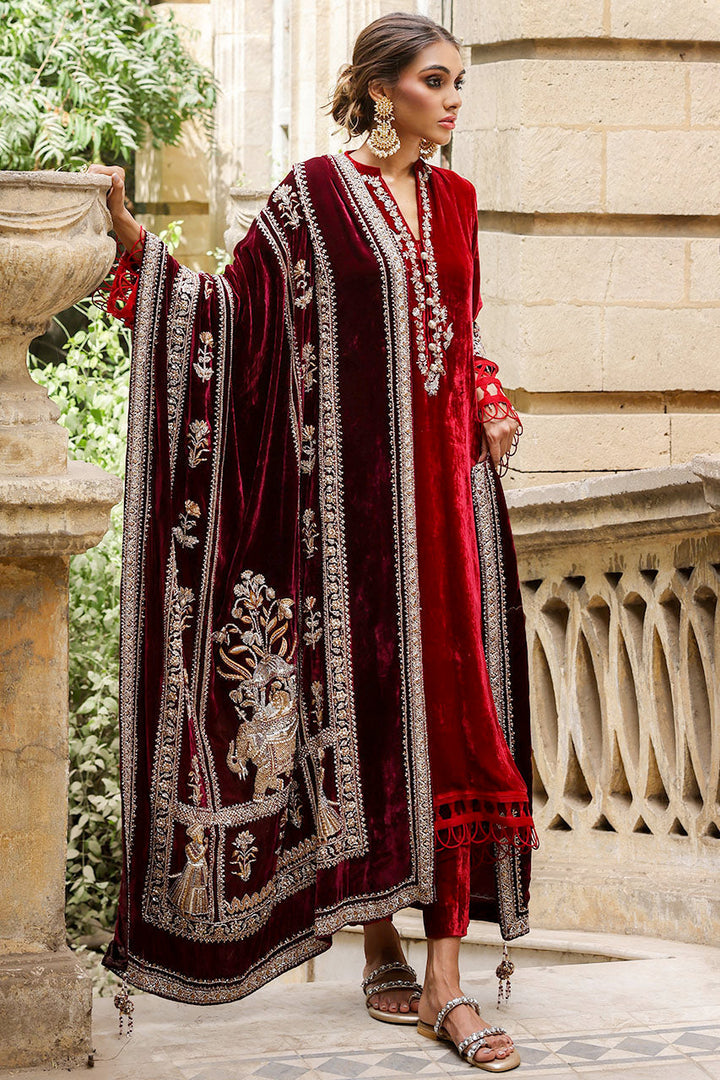 Red-Kurta And Pant