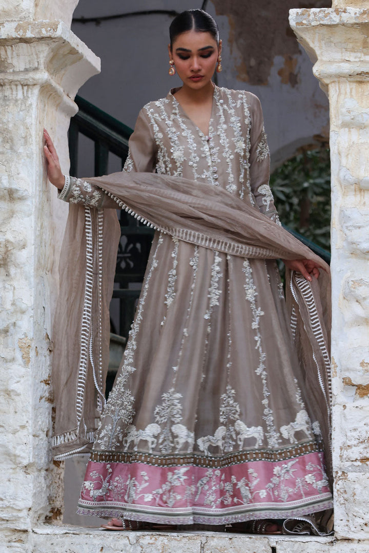 Organza-Shirt, Pant And Dupatta